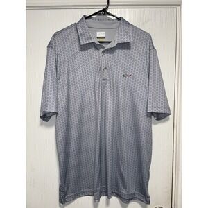 Greg‎ Norman Polo Shirt Mens XL Gray PlayDry Performance Golf Lightweight